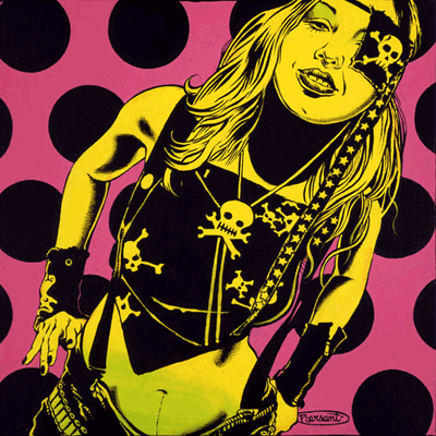 Piratess - 12x12 in. - Available