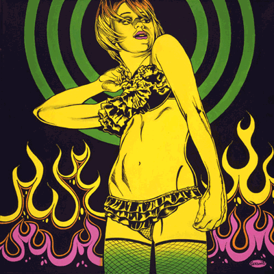 GoGo Rama - 24x24 in. - Available 