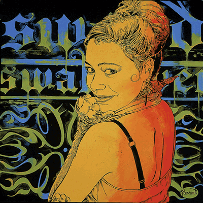 Sword Swallower - 24x24 in. - Available
