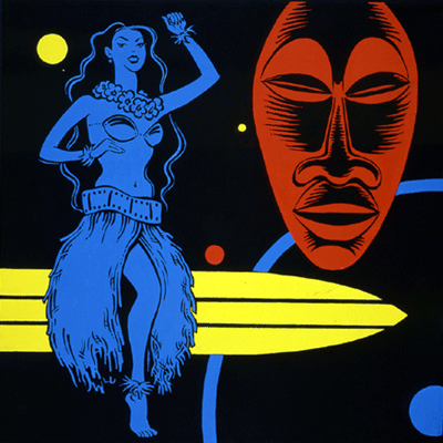 Rock-a-Hula - 18x18 in. - Available