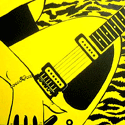 I Stole Brian Jones Guitar - 30x30 in. - Available