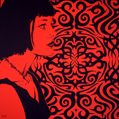 Hypnotized - 36x36 in. - SOLD