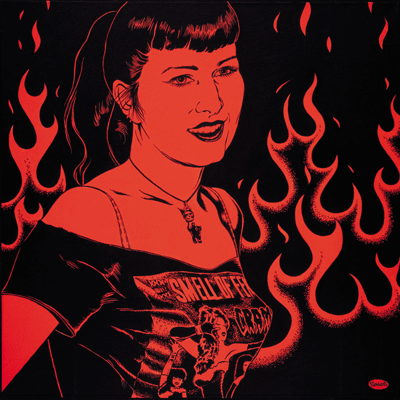 Red Hot - 24x24 in. - Available