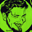 Ed "Big Daddy" Roth - 12x12in. - Acrylic on Canvas - $350