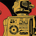 Pop Gun - 24x24 in. -- $1200 --